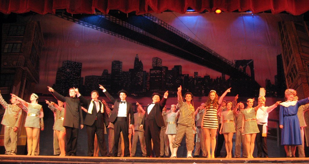Full Cast of the Producers Mesa State College Grand Junction CO